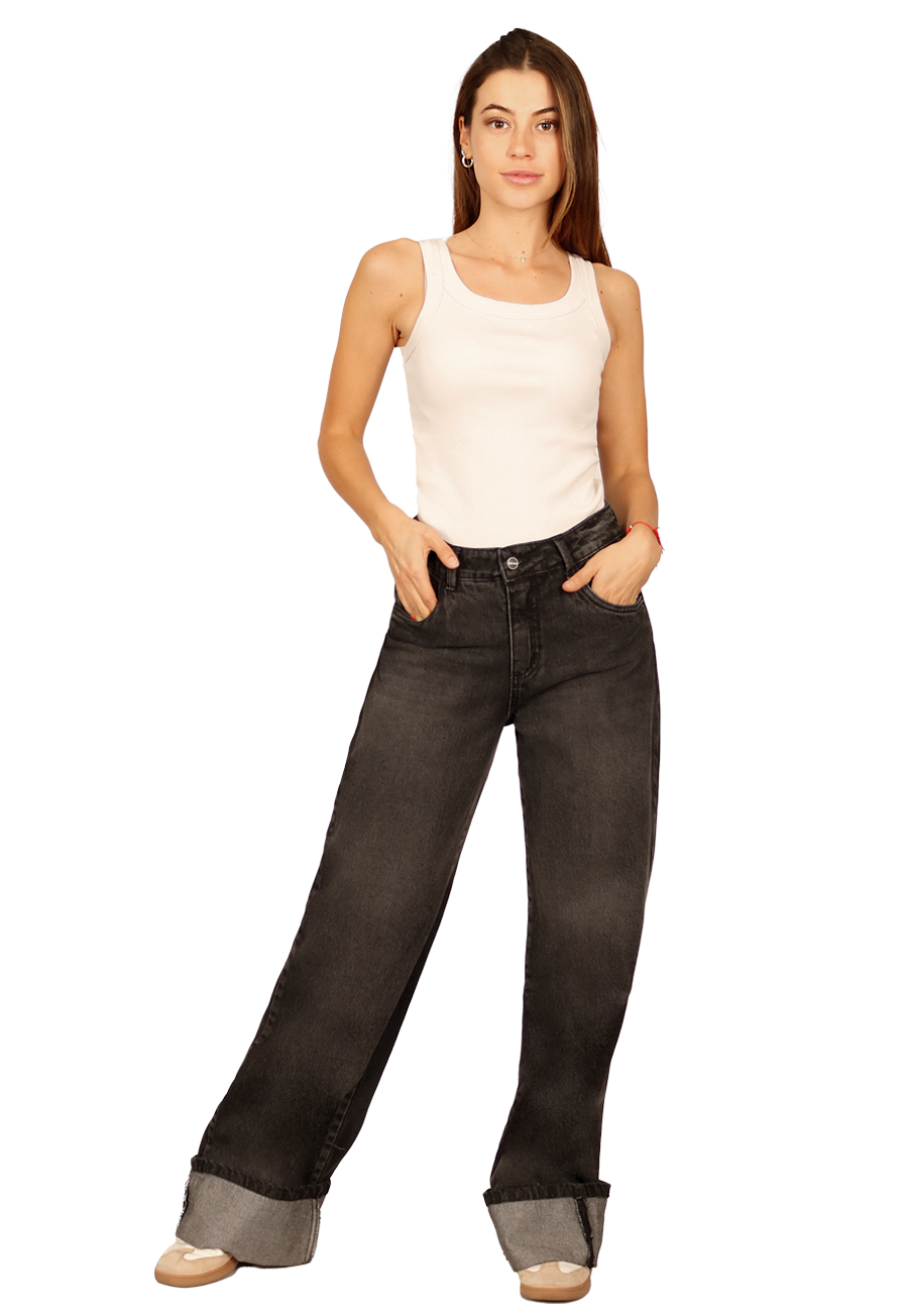 JEANS ALONDRA IV NEGRO DIVINO JEANS - 1