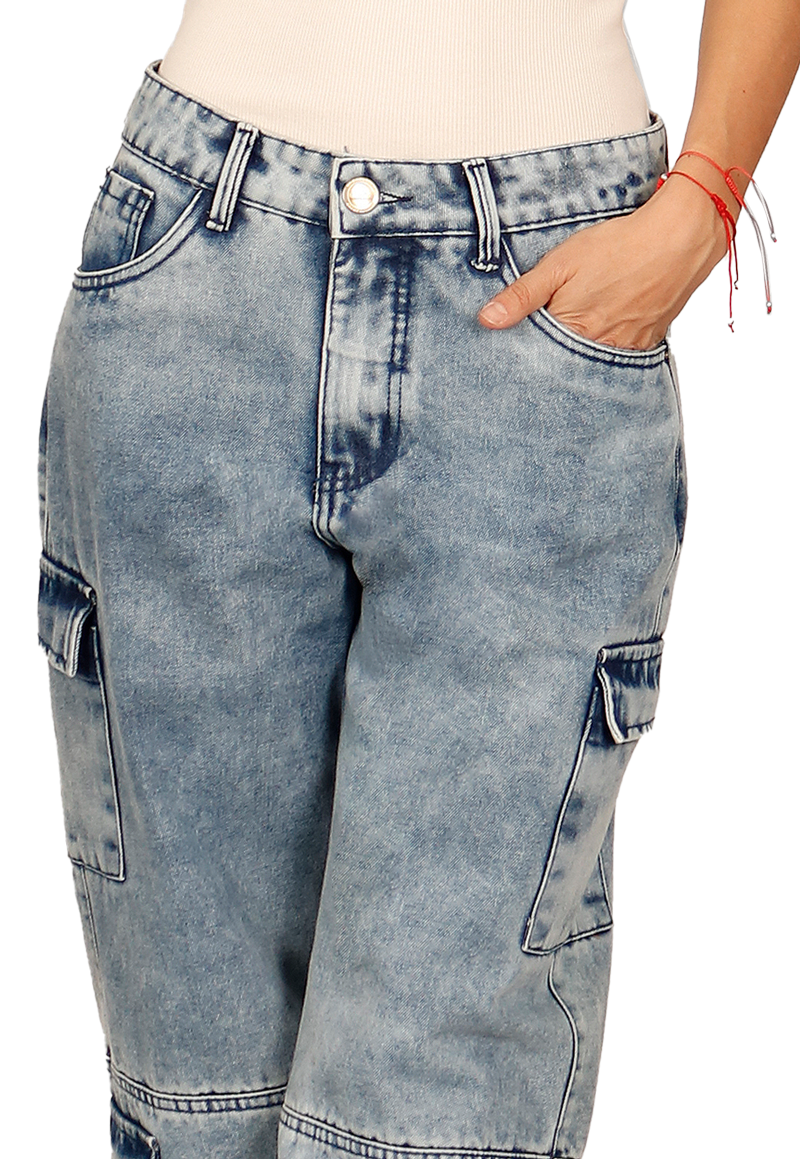 JEANS CARLOTA I AZUL DIVINO JEANS - 3