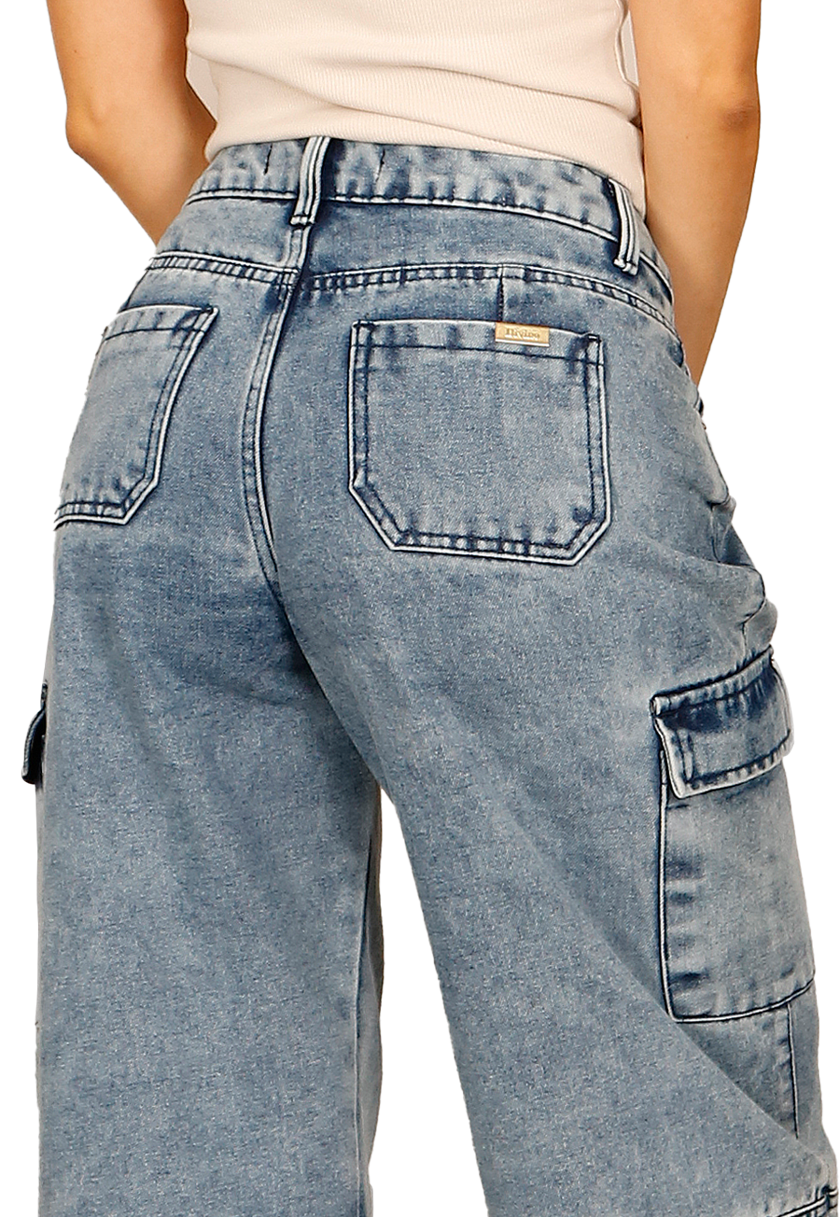 JEANS CARLOTA I AZUL DIVINO JEANS - 4