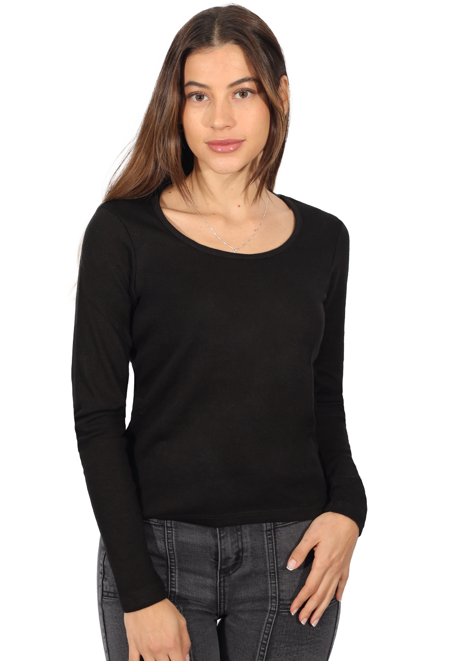 POLERA EDITA I NEGRA DIVINO JEANS - 2