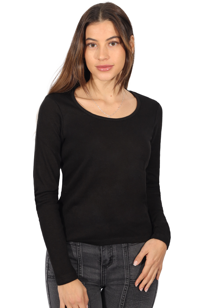 POLERA EDITA I NEGRA DIVINO JEANS - 2