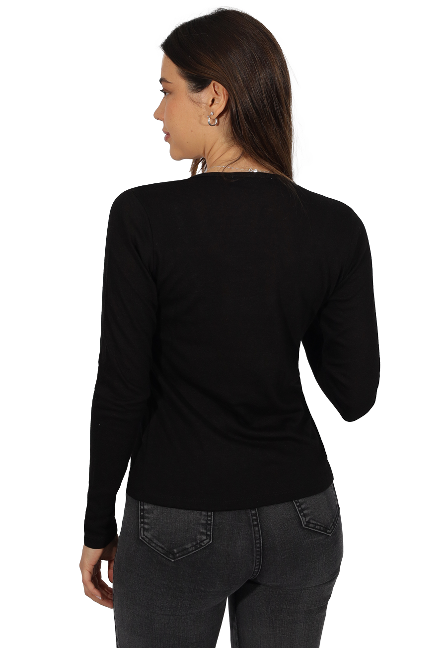 POLERA EDITA I NEGRA DIVINO JEANS - 3