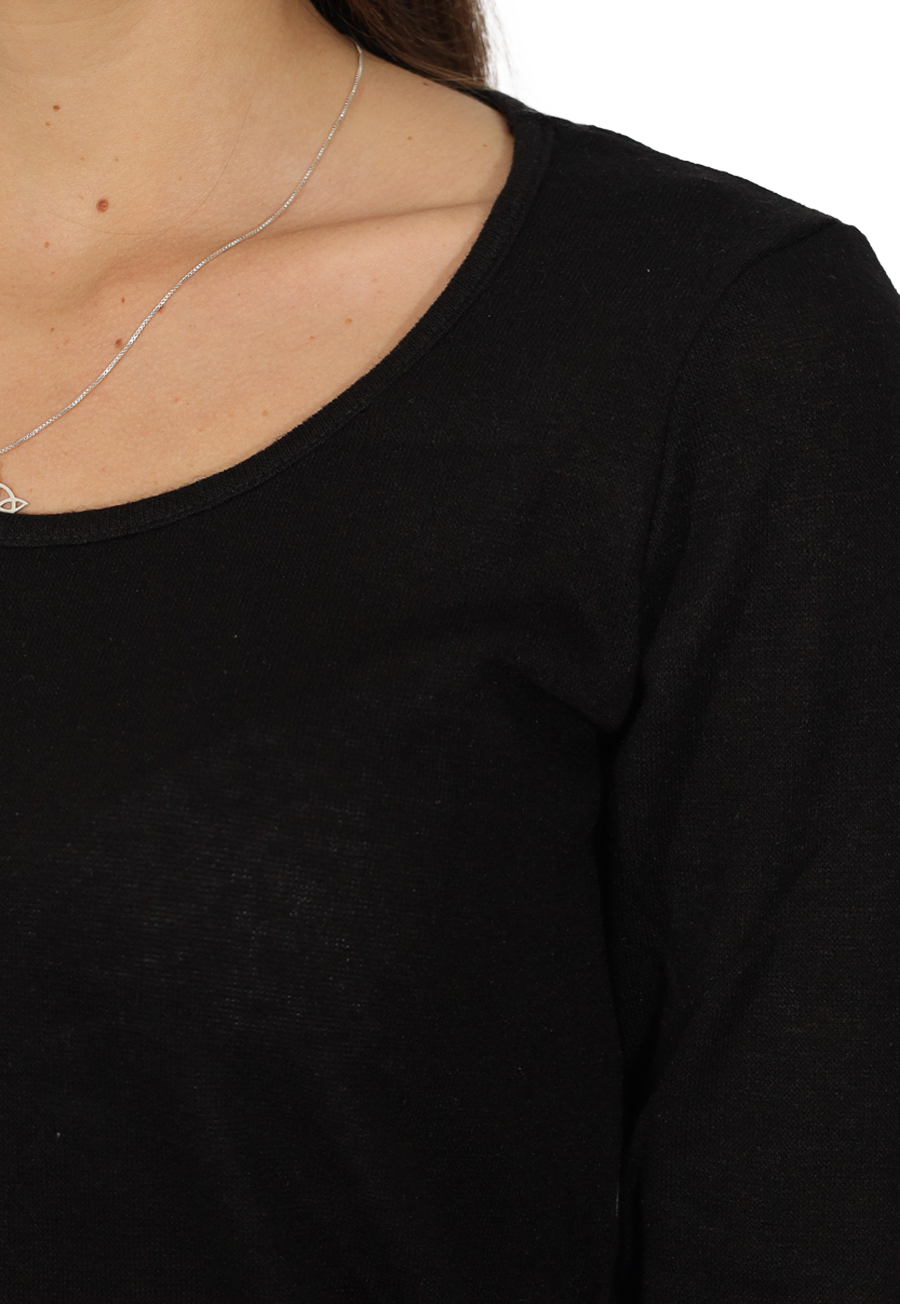 POLERA EDITA I NEGRA DIVINO JEANS - 4
