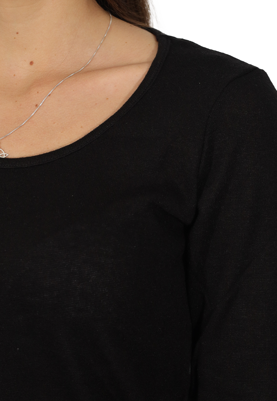 POLERA EDITA I NEGRA DIVINO JEANS - 4