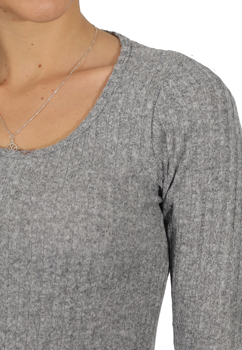 POLERA ARLET II GRIS DIVINO JEANS - 3