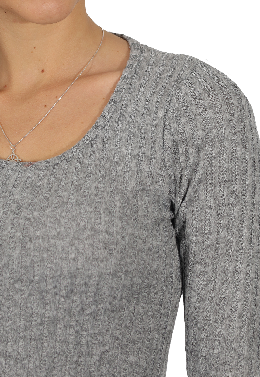 POLERA ARLET II GRIS DIVINO JEANS - 3
