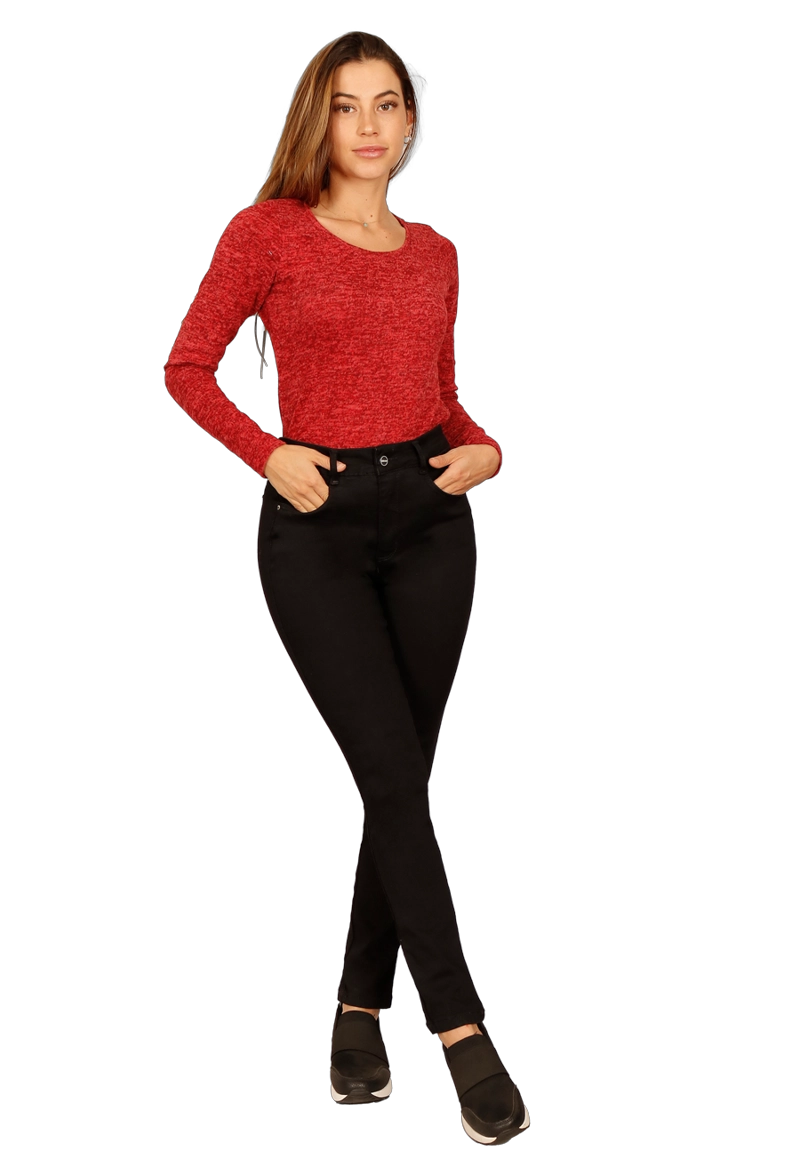 JEANS TANIA III NEGRO DIVINO JEANS - 1