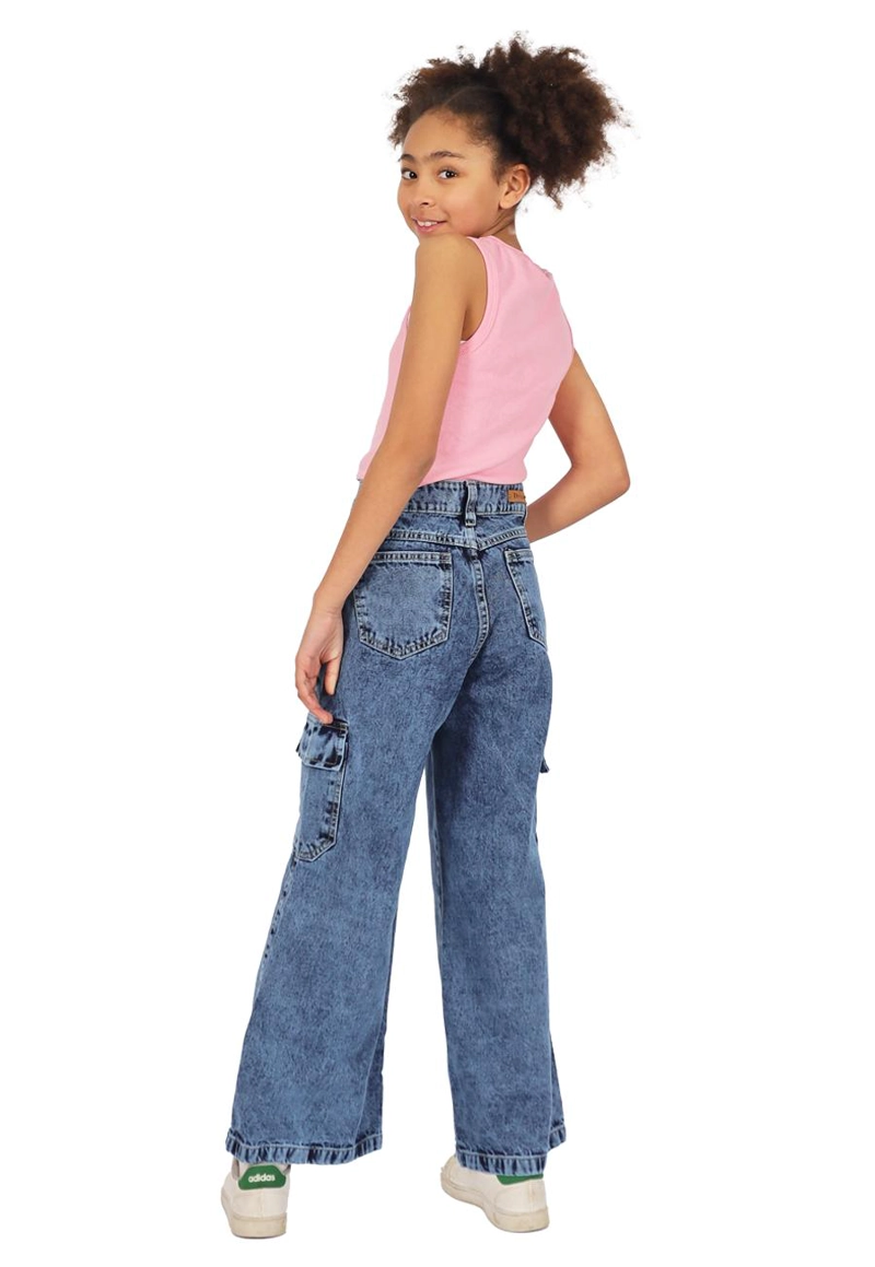 JEANS FATIMA I AZUL DIVINO TEEN - 2