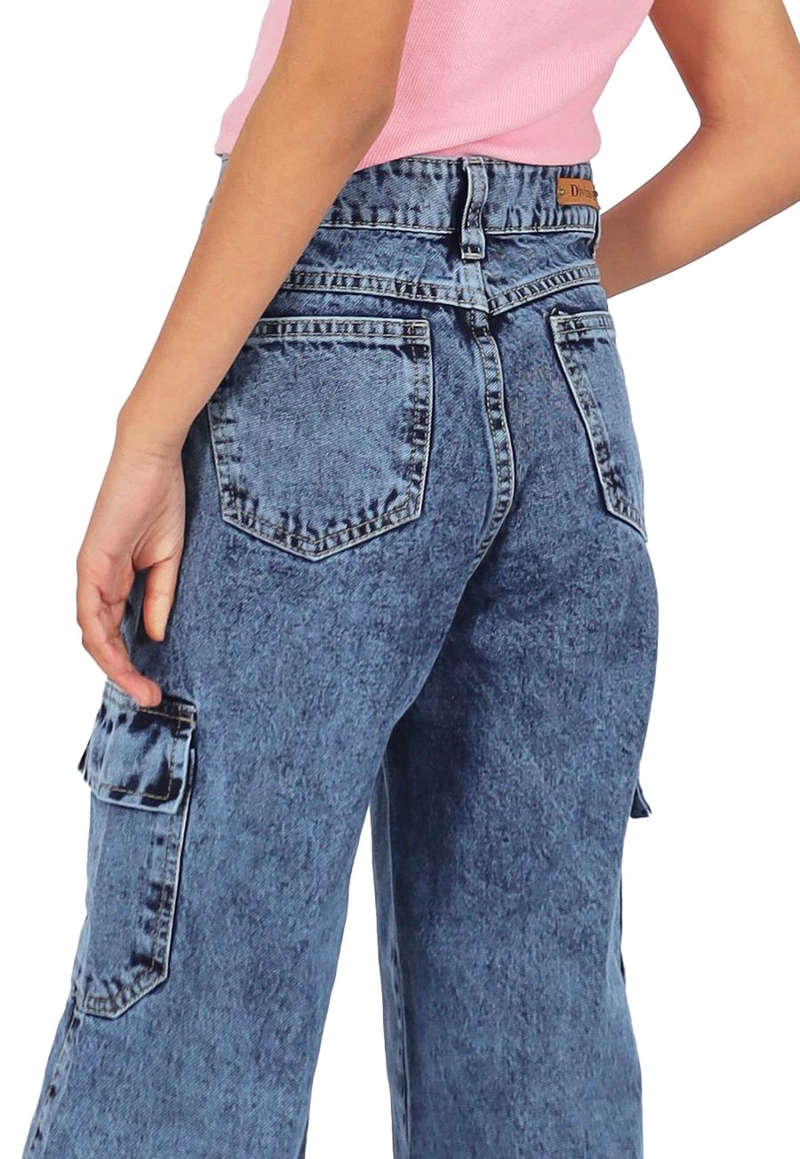JEANS FATIMA I AZUL DIVINO TEEN - 4