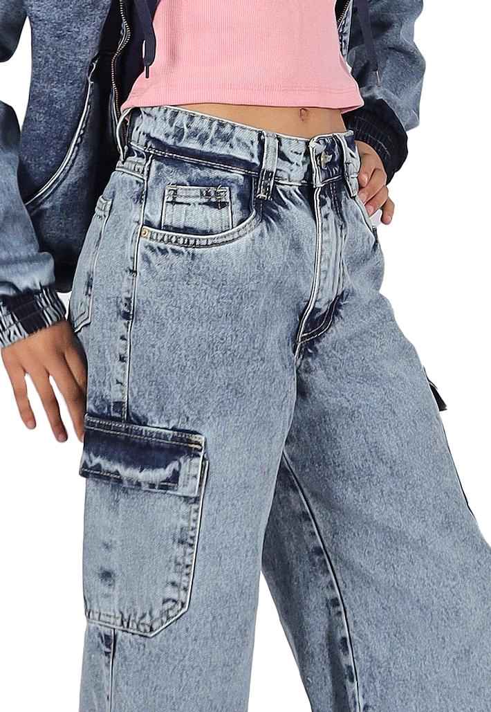 JEANS FATIMA II CELESTE DIVINO TEEN - 3