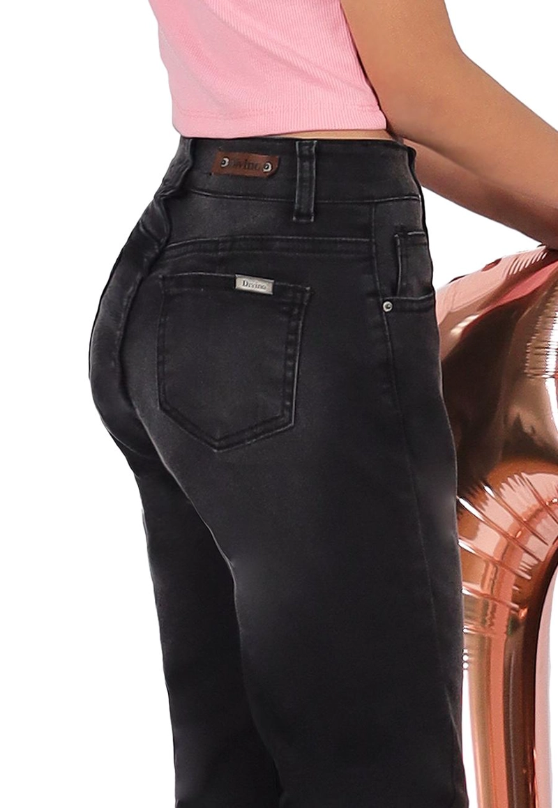 JEANS ANITA III NEGRO DIVINO TEEN - 4