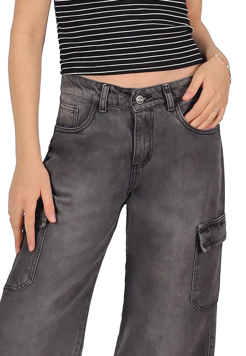 JEANS FATIMA III GRIS DIVINO TEEN - 3