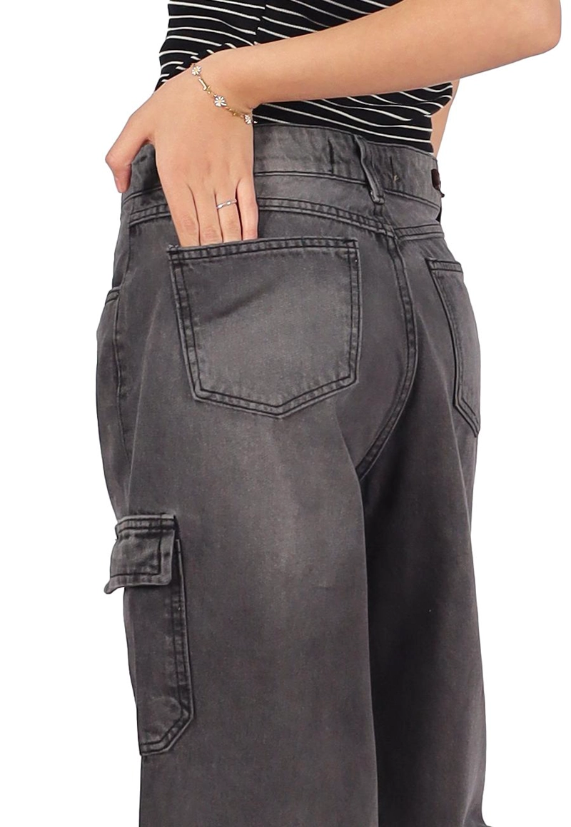 JEANS FATIMA III GRIS DIVINO TEEN - 4