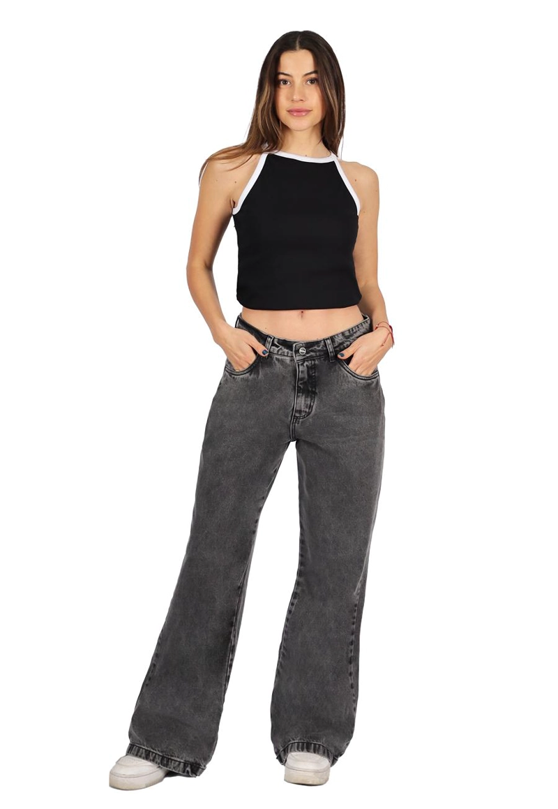 JEANS BIANCA IV GRIS DIVINO JEANS - 38 - 1