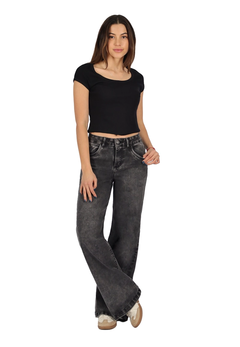 JEANS POLLY IV GRIS DIVINO JEANS - 1
