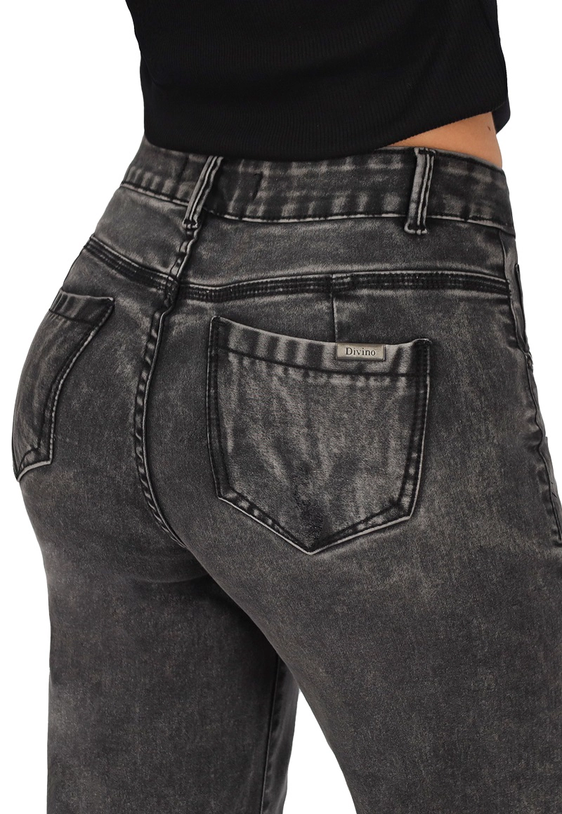 JEANS POLLY IV GRIS DIVINO JEANS - 4