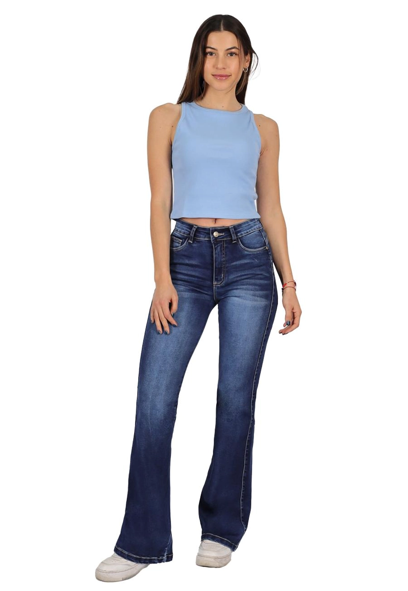 JEANS PILAR I AZUL DIVINO JEANS - 1