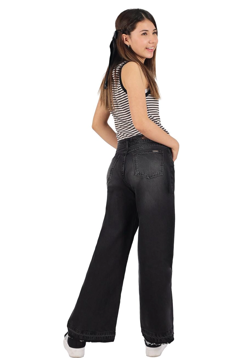 JEANS LUNITA III NEGRO DIVINO TEEN - 2
