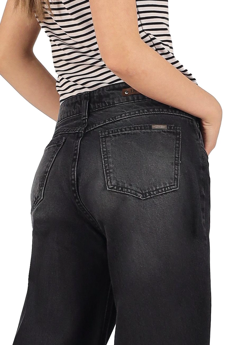 JEANS LUNITA III NEGRO DIVINO TEEN - 4