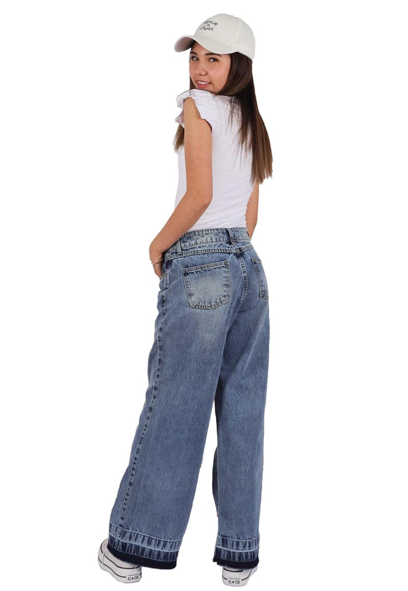 JEANS LUNITA II CELESTE DIVINO TEEN - 2