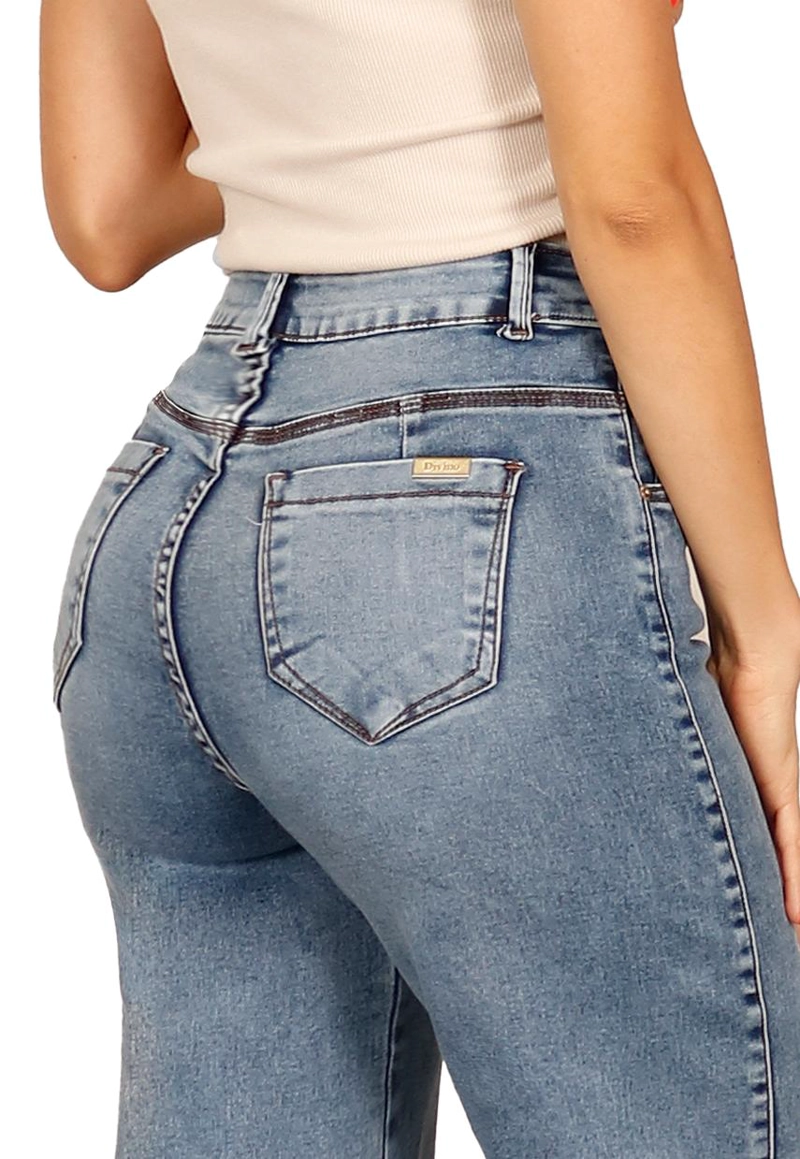 JEANS POLLY II CELESTE DIVINO JEANS - 4