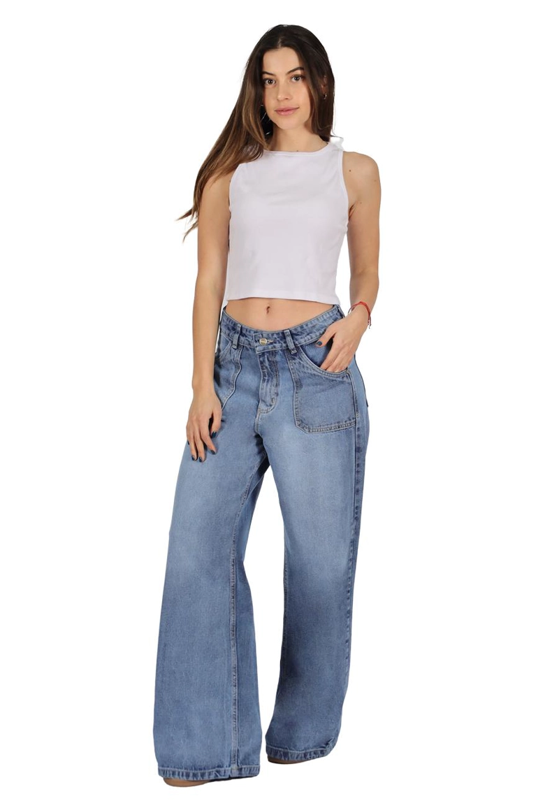 JEANS SABRINA II CELESTE DIVINO JEANS - 44 - 1