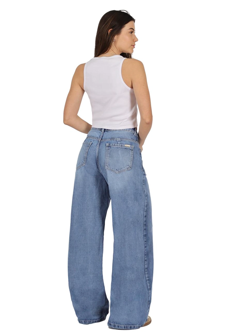 JEANS SABRINA II CELESTE DIVINO JEANS - 44 - 2