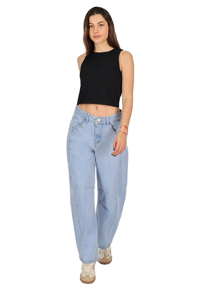 JEANS PAULA II CELESTE DIVINO JEANS - 1