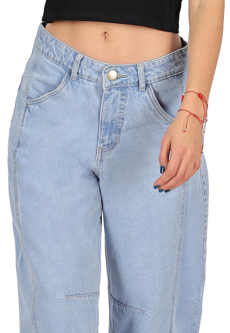 JEANS PAULA II CELESTE DIVINO JEANS - 3