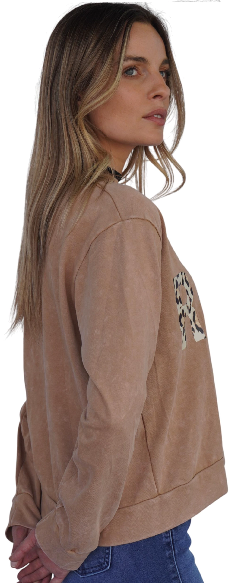 POLERON NORA IV CAMEL DIVINO JEANS - 3