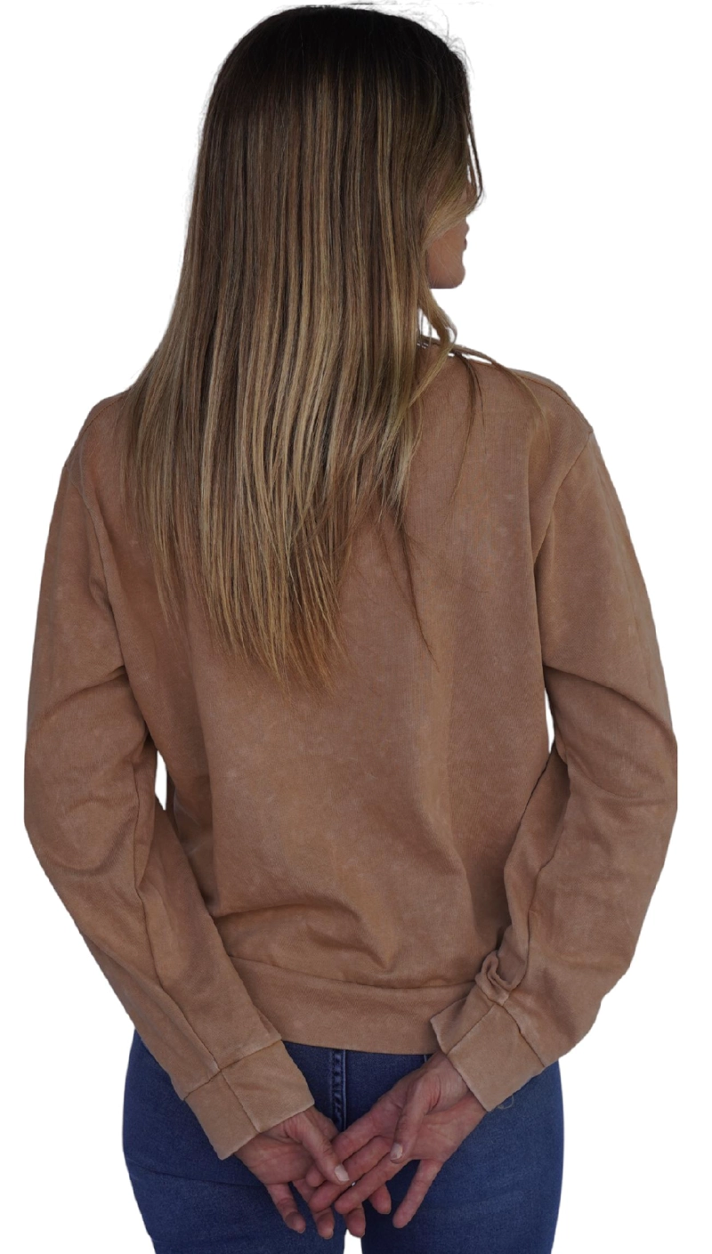 POLERON NORA IV CAMEL DIVINO JEANS - 4