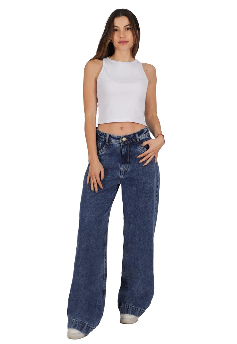 JEANS PAZ I AZUL DIVINO JEANS - 1