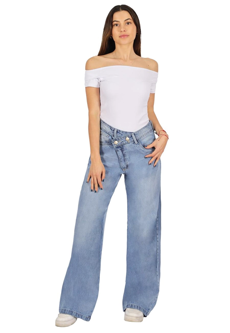 JEANS ROCIO II CELESTE DIVINO JEANS - 1