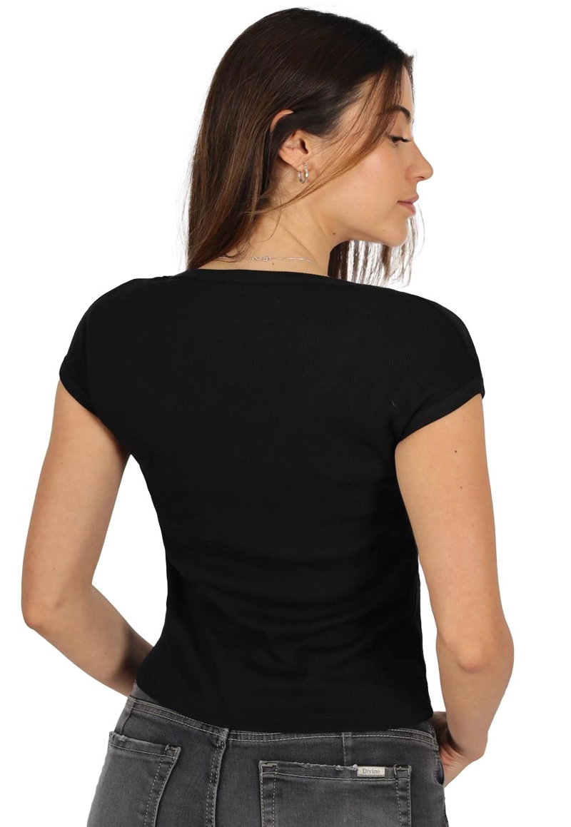 POLERA MAIRA I NEGRA DIVINO JEANS - 2