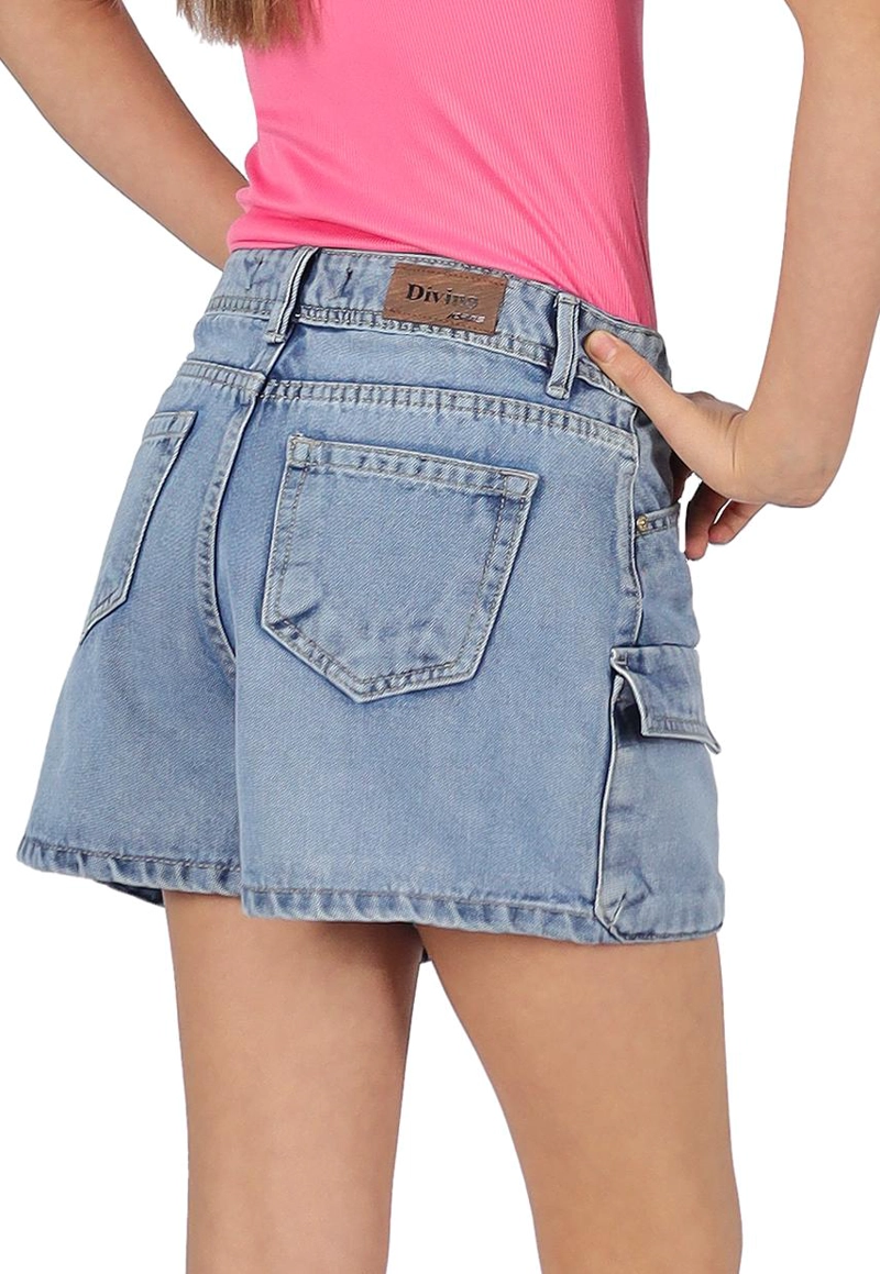 SHORT DANNA II CELESTE DIVINO JEANS - 16 - 4