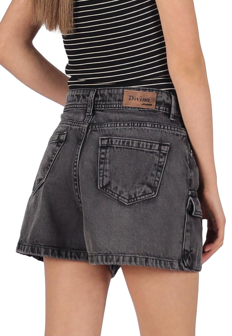 SHORT DANNA III GRIS DIVINO TEEN - 16 - 4