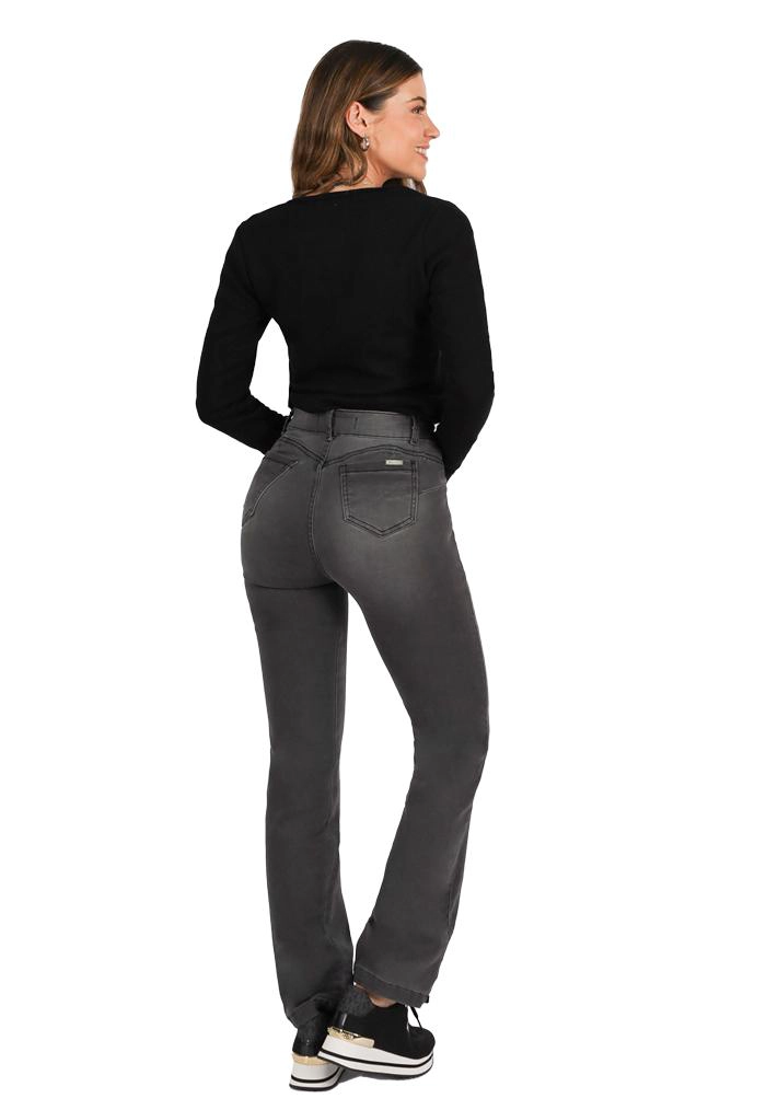JEANS CARLA IV GRIS DIVINO JEANS - 2