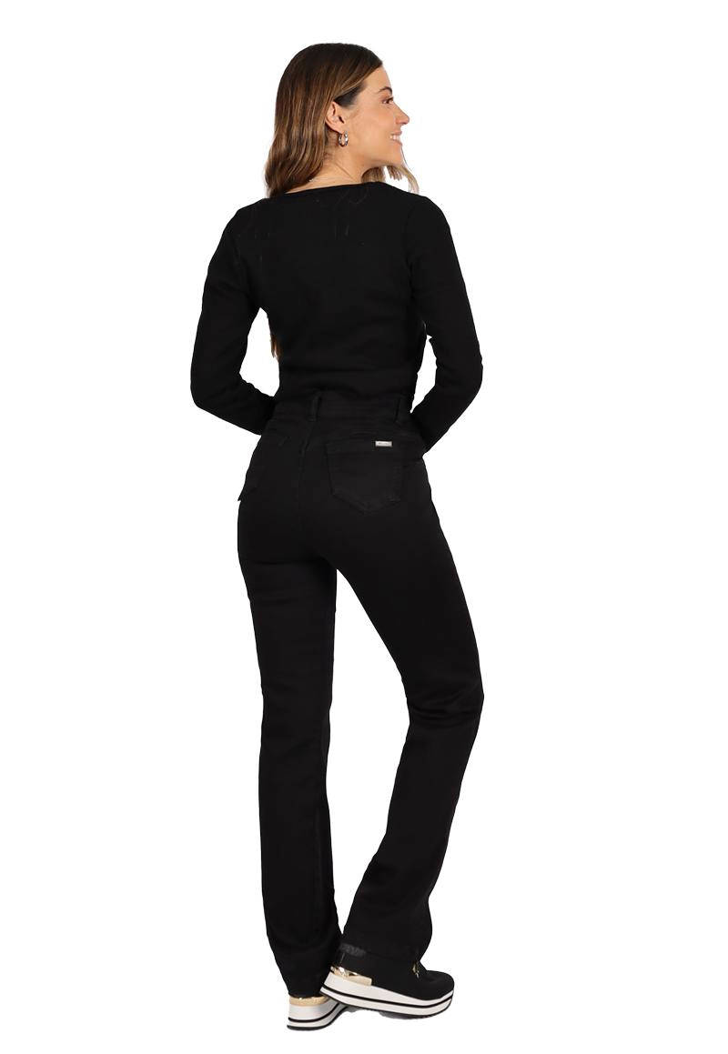 JEANS CARLA III NEGRO DIVINO JEANS - 2