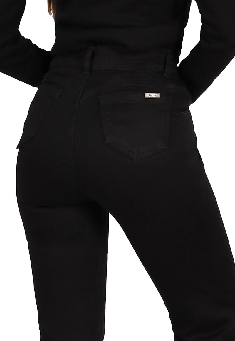 JEANS CARLA III NEGRO DIVINO JEANS - 4