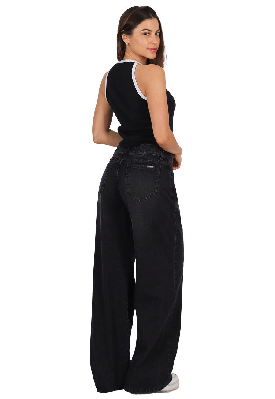 JEANS BIANCA III NEGRO DIVINO JEANS - 2