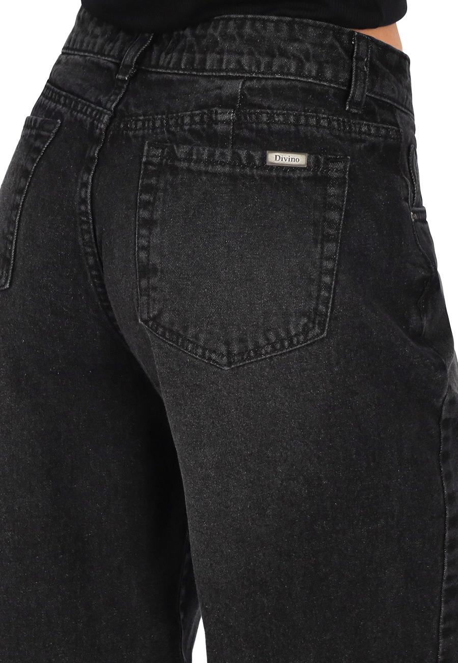 JEANS BIANCA III NEGRO DIVINO JEANS - 4