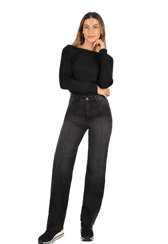 JEANS NOA III NEGRO DIVINO JEANS - 1