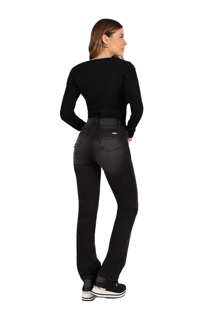 JEANS POLA III NEGRO DIVINO JEANS - 2