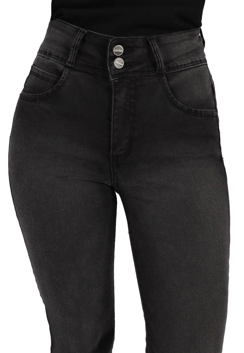 JEANS POLA III NEGRO DIVINO JEANS - 3