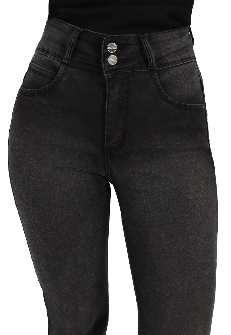 JEANS POLA III NEGRO DIVINO JEANS - 3
