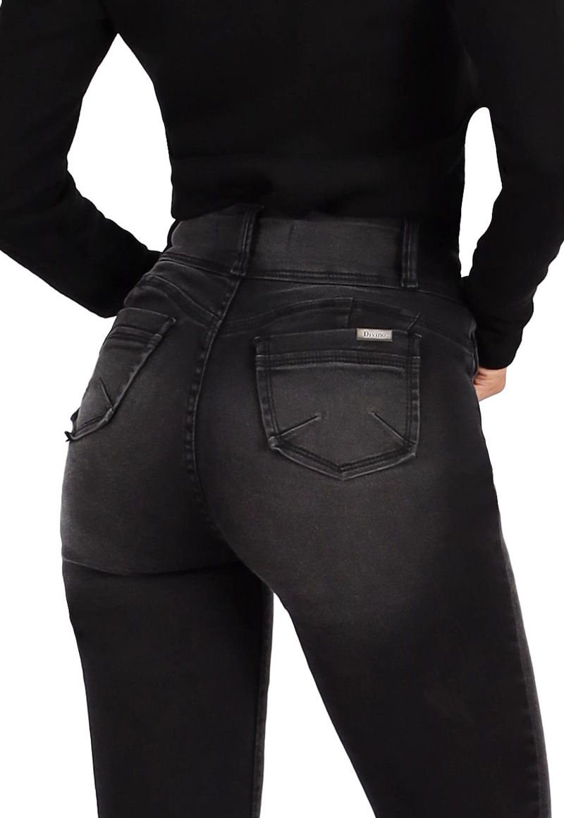 JEANS POLA III NEGRO DIVINO JEANS - 4