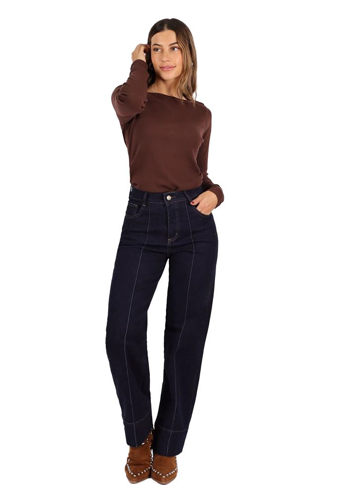 JEANS NOA I AZUL DIVINO JEANS - 1