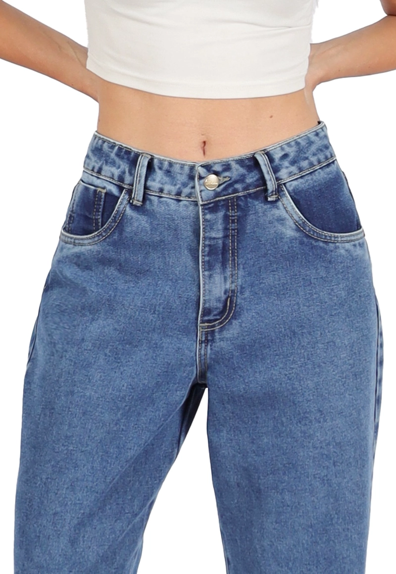 JEANS BELLA I CELESTE MEDIO DIVINO JEANS - 3