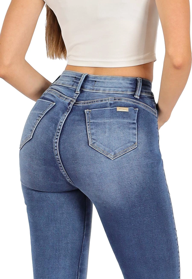 JEANS KARLY I AZUL DIVINO JEANS - 4