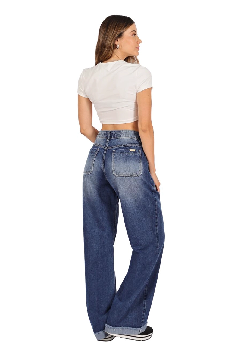 JEANS IDRA I AZUL DIVINO JEANS - 2